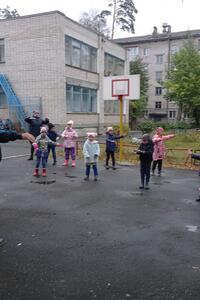 Городской этап Всероссийской акции «Зарядка с чемпионами» в Детском саду №29