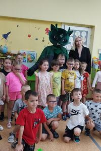 Хризотик в гостях у ребят!